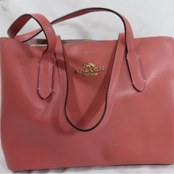 NEW Coach Avenue Caryall in Rose Petal/Carnation - Picture 2 of 8